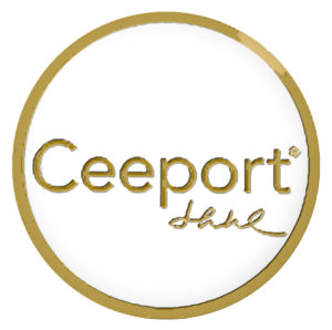 A genuine CEEPORT® sticker